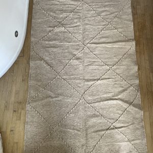 tapis berbère kilim zanafi beige